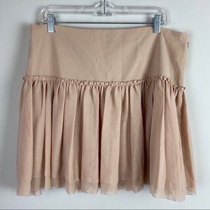 *Final price* BANANA REPUBLIC Cameo Pink Tiered Skirt